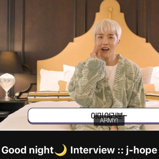BTS Good night Interview 1-7 DVD 韓国バラエティ